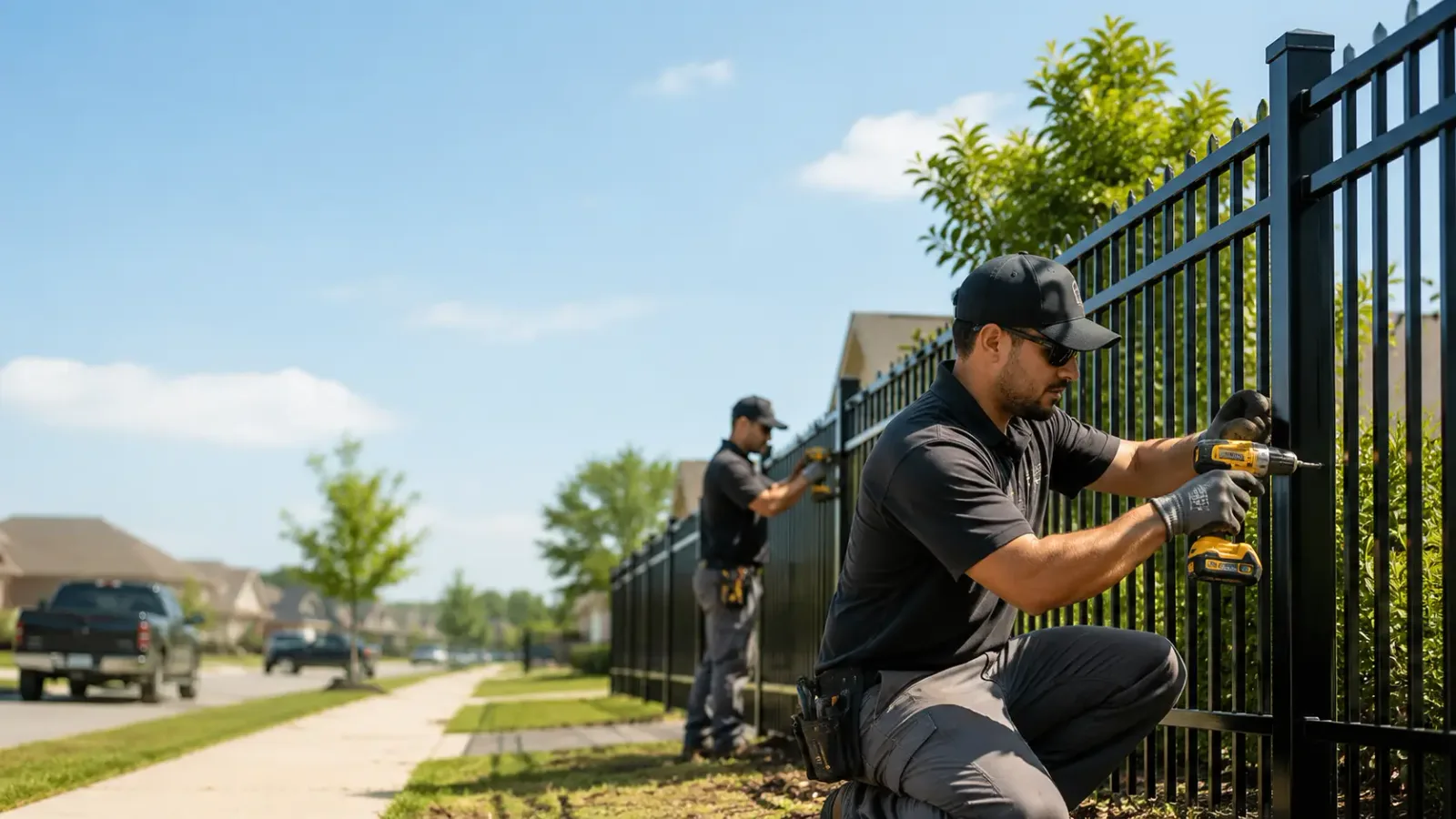 Metal Fence Installation in Loughman, FL